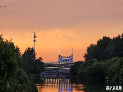 雨后夕阳
