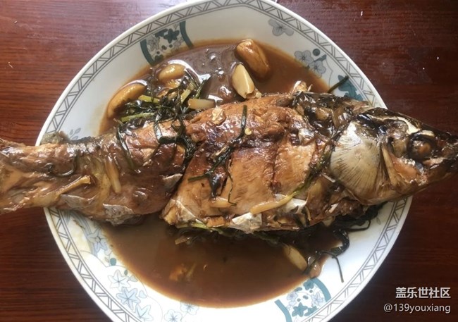 【秋天食补计划】红烧鲫鱼