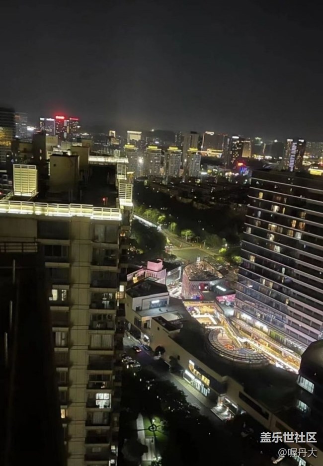 【夜生活】俯视大街