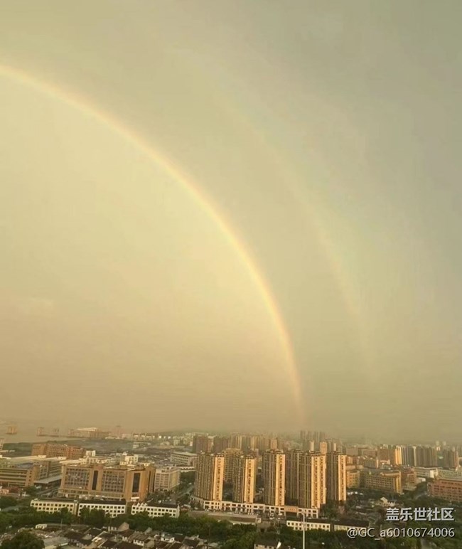 【时间影像】雨后彩虹