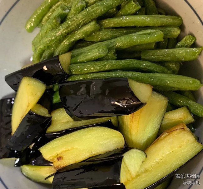 【秋天食补计划】肉末茄子豆角