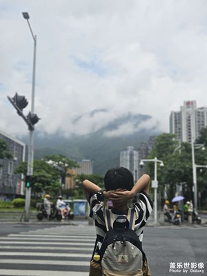 我同儿子的city wall