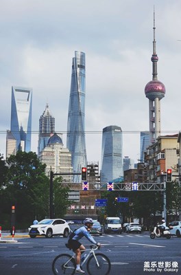 上海长治路到北外滩滨江公园扫街