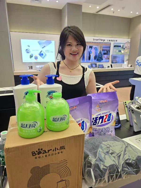 三星新品品鉴会融合中秋博饼活动