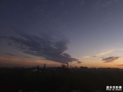 错过的晚霞