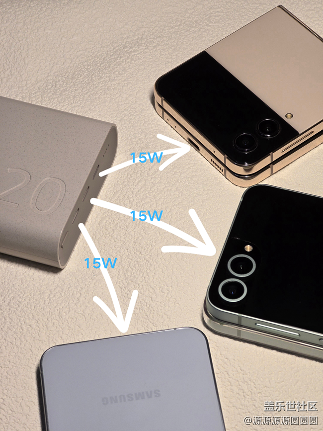 【好物推荐】三星20000mAh充电宝开箱