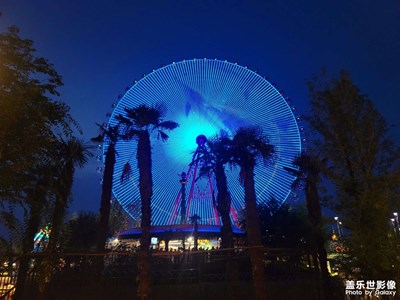 【美好遇见】摩天轮的夜景