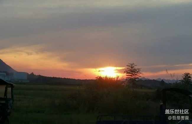 【一起来打卡秋天】放假回家