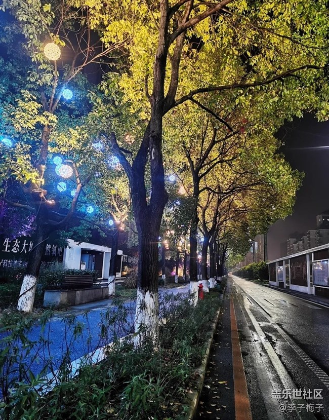 【三星超视觉夜拍】秋雨夜