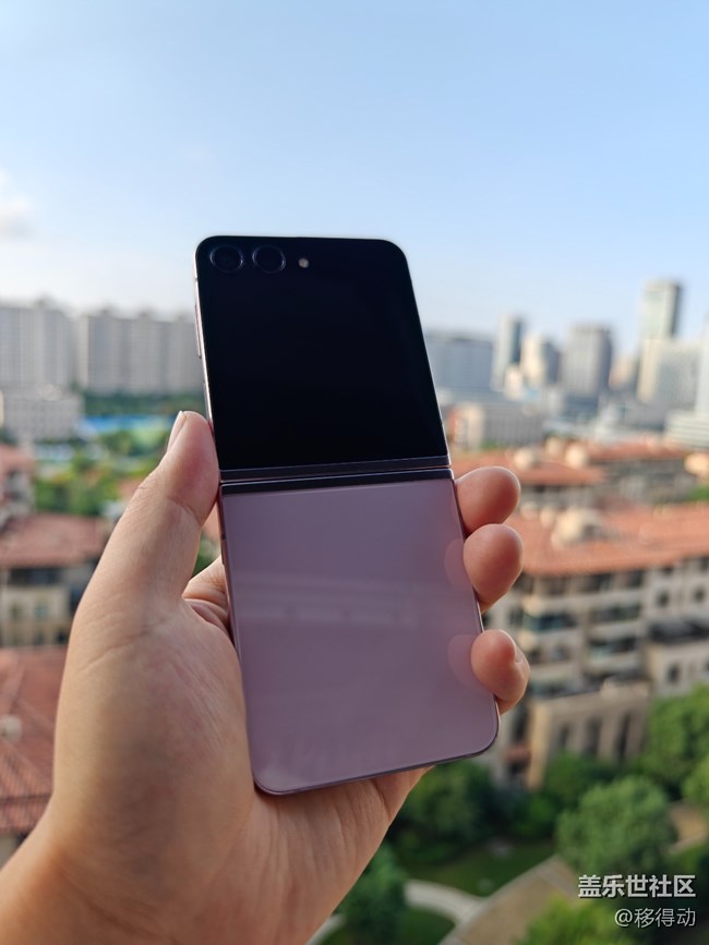 三星Galaxy Z Flip5 外观轻体验