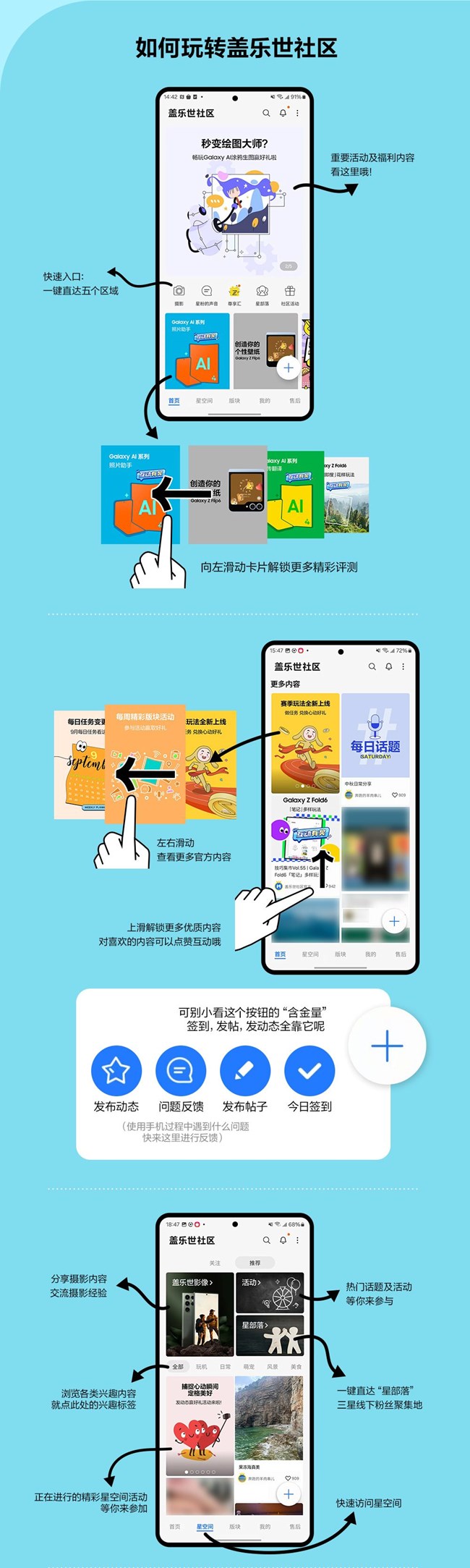 快来了解如何玩转社区 内置丰厚奖励等你来赢哦！