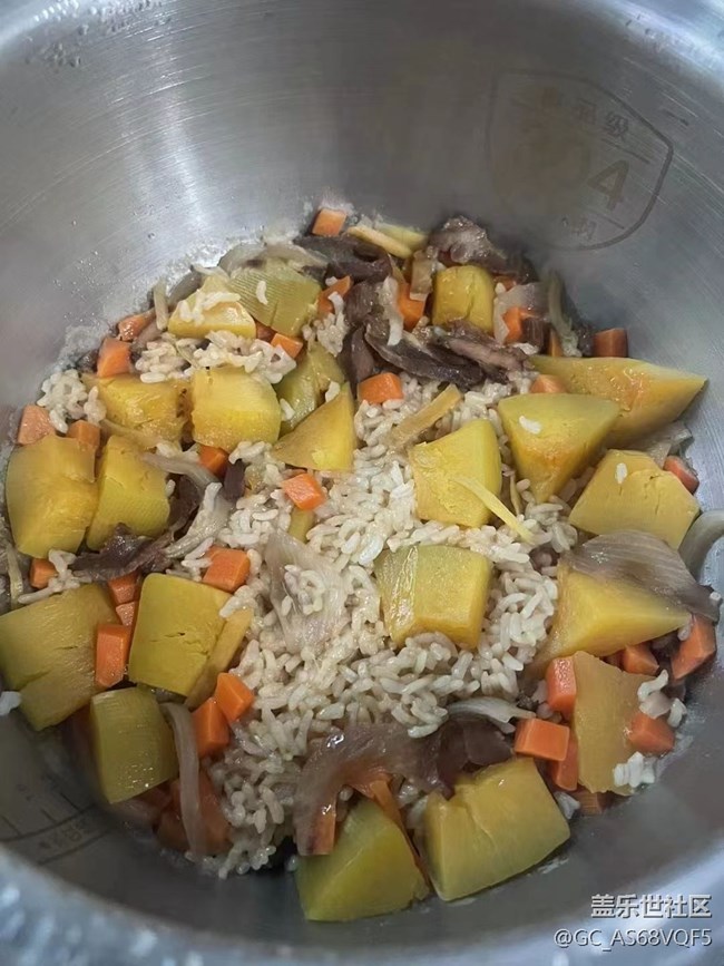 【食集蔬话】南瓜饭