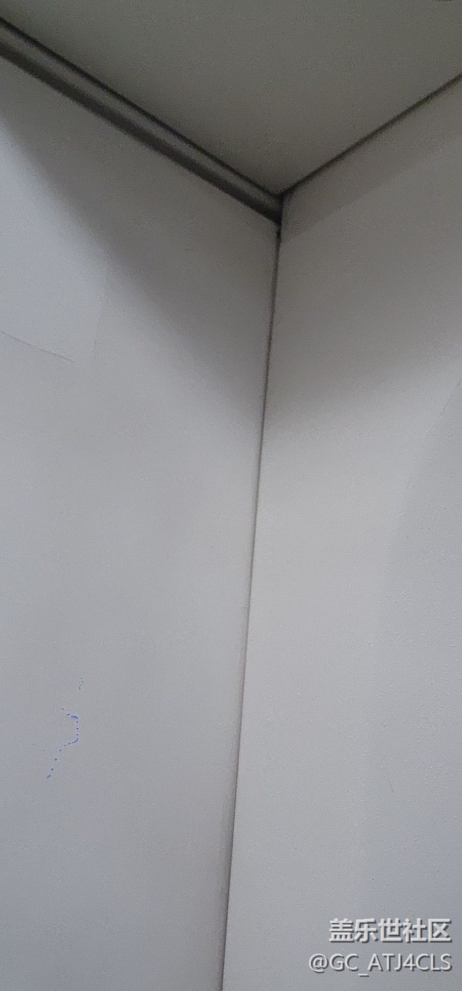 前摄像头有蓝色痕迹