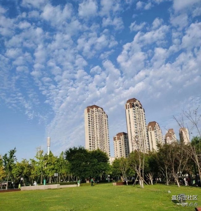 【最美秋色醉人心】蓝天白云