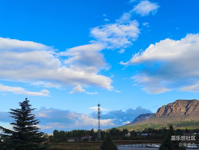 【最美秋色醉人心】蓝天