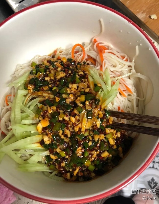 【秋季霸王餐】麻酱拌面