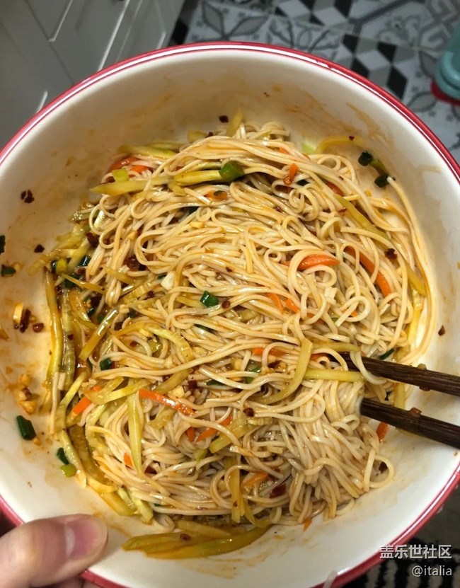 【秋季霸王餐】麻酱拌面