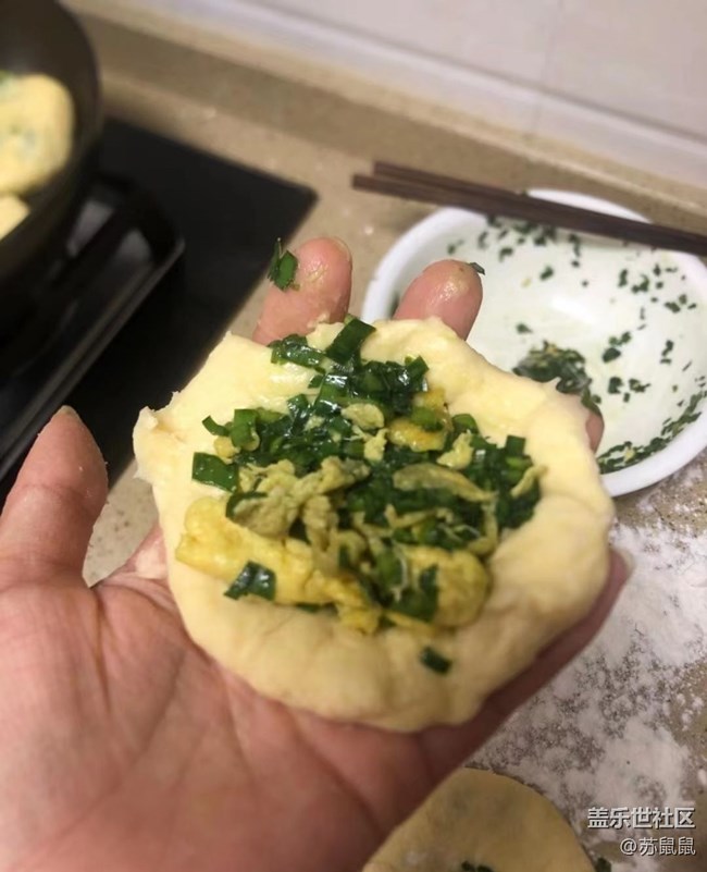 【秋季霸王餐】韭菜鸡蛋饼