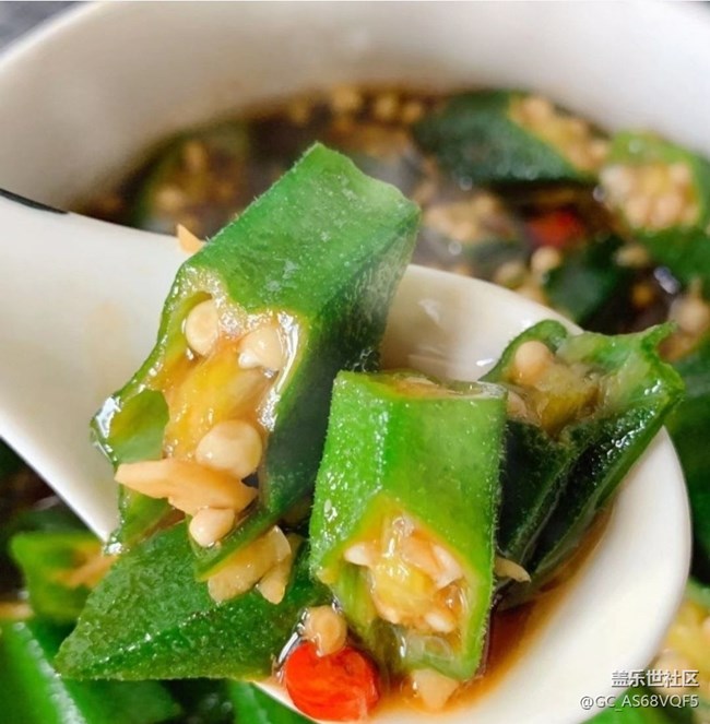 【暮秋寻味】耗油秋葵