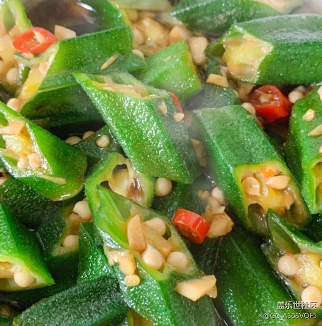 【暮秋寻味】耗油秋葵