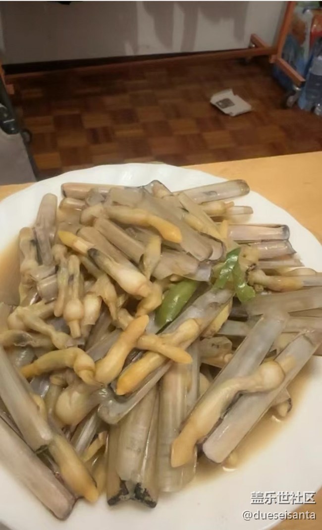 【初冬好食】竹节蛏