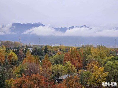 【身边的风景】+ 雨后的秦岭