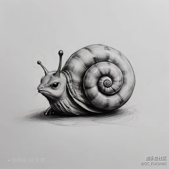 【AI绘图大赛】愤怒的蜗牛