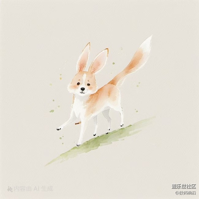 【AI绘图大赛】狐狸狗