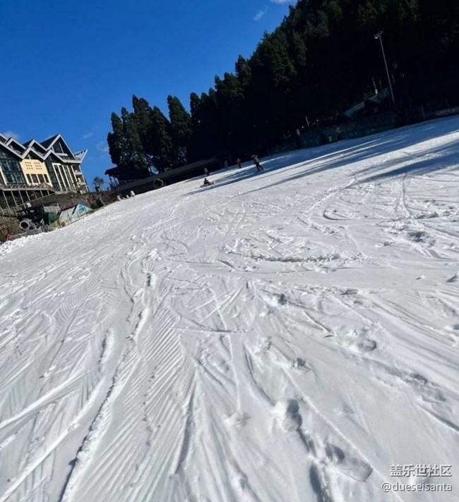 【Note手机里的春夏秋冬】人工雪场