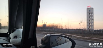 【冬季城市风光】在路上