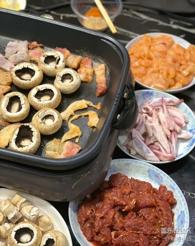 【暖锅相聚】夜宵烤肉