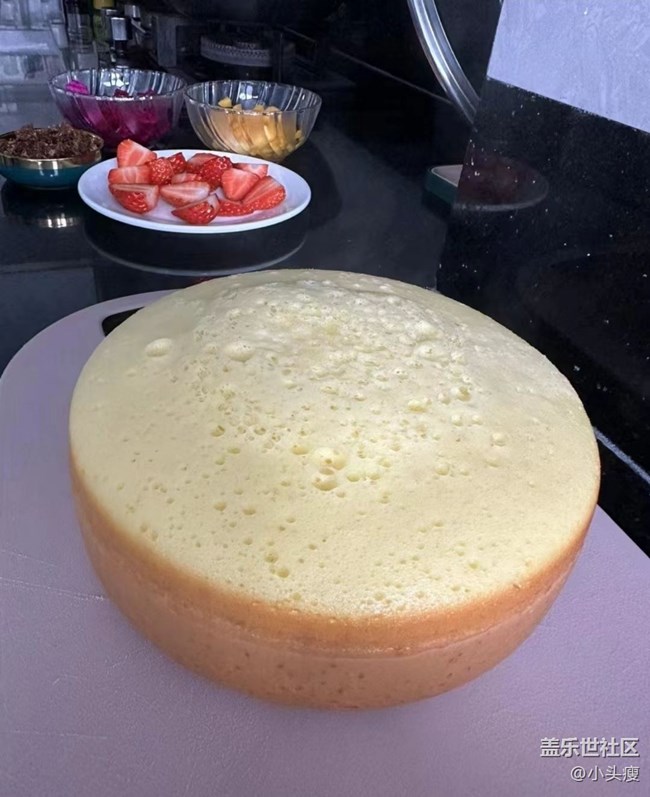 【暖锅相聚】做蛋糕