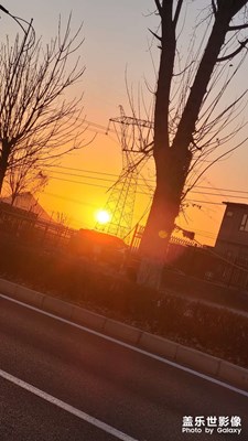 上班路上的景色