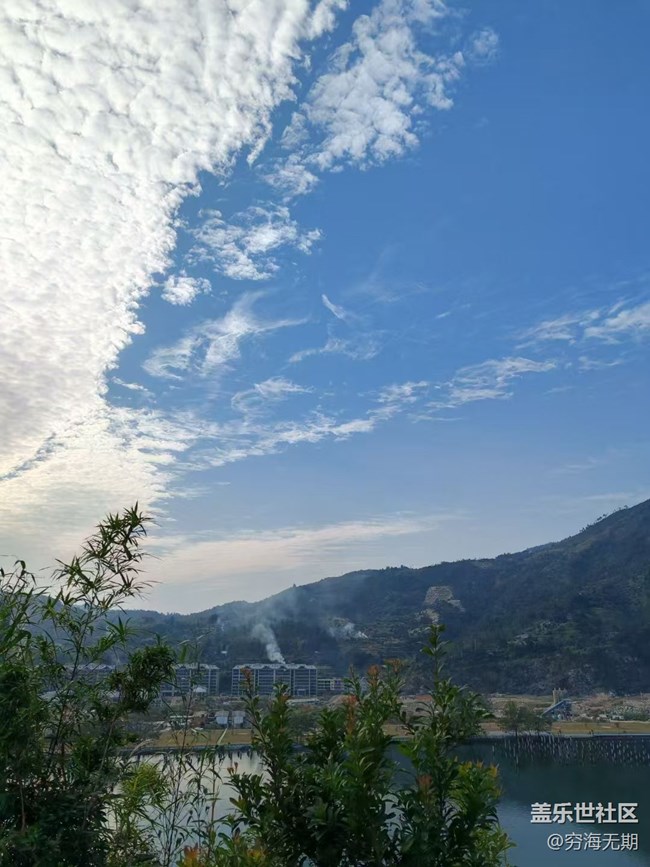 【Galaxy影像】#时光你慢些走+蓝天白云