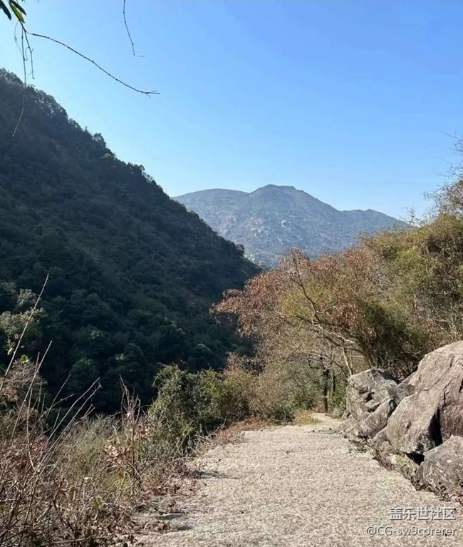 【初冬之美】冬天的山