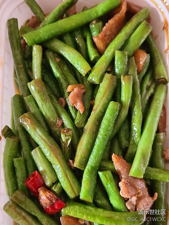 【吃下这碗人间烟火】豇豆炒肉