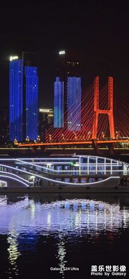 夜晚的赣江风景  S24UItra
