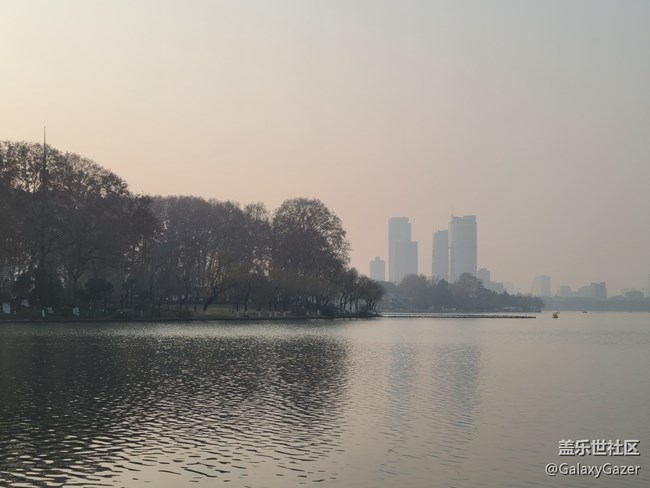 #新年伊始——夕阳下