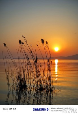 【春节趣事】+太湖边上看夕阳
