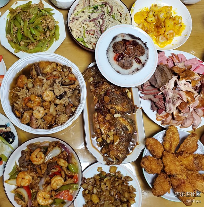 【记录我的春节】+丰盛的年夜饭