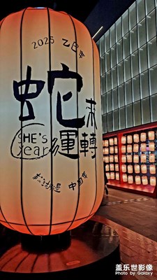 【金蛇转好运】蛇来运转，新年快乐