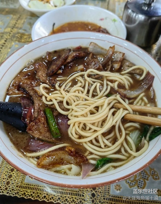 【初春美食记】猪肝面