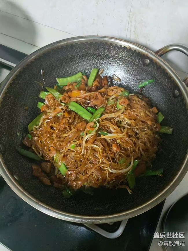【初春美食记】炒红薯粉
