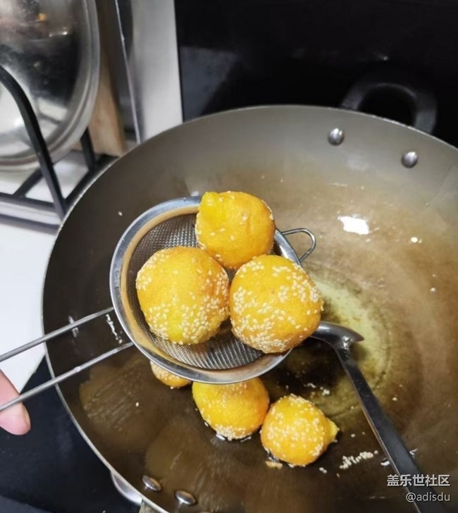 【初春美食记】南瓜球