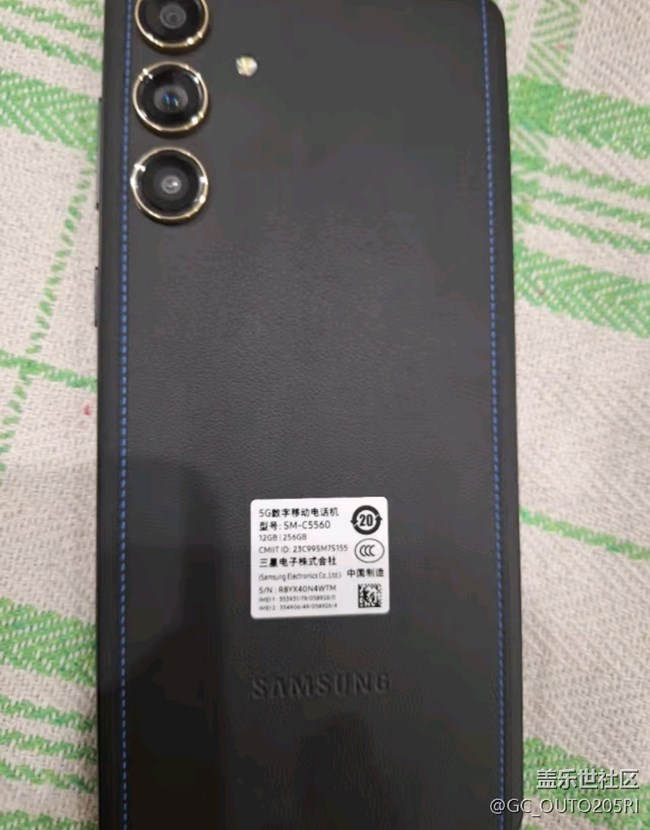 【我的三星产品】三星c55