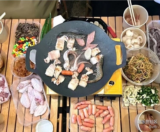 【约定3月的旅行】露营野餐