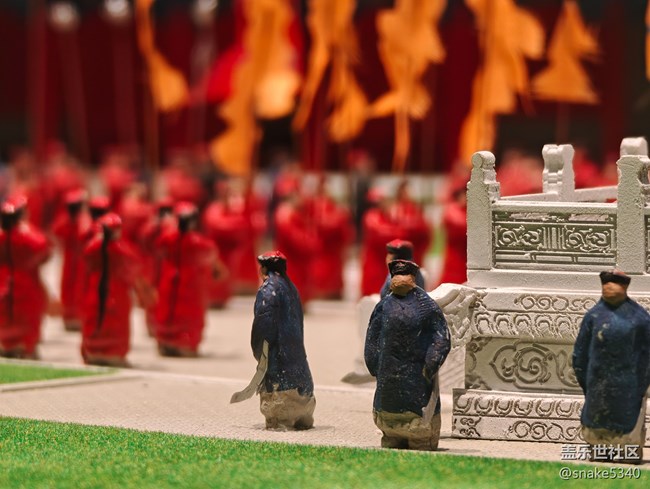 【時間在此刻靜止】+缩小的模型