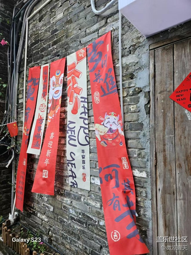 【活动回顾】古镇的三角梅