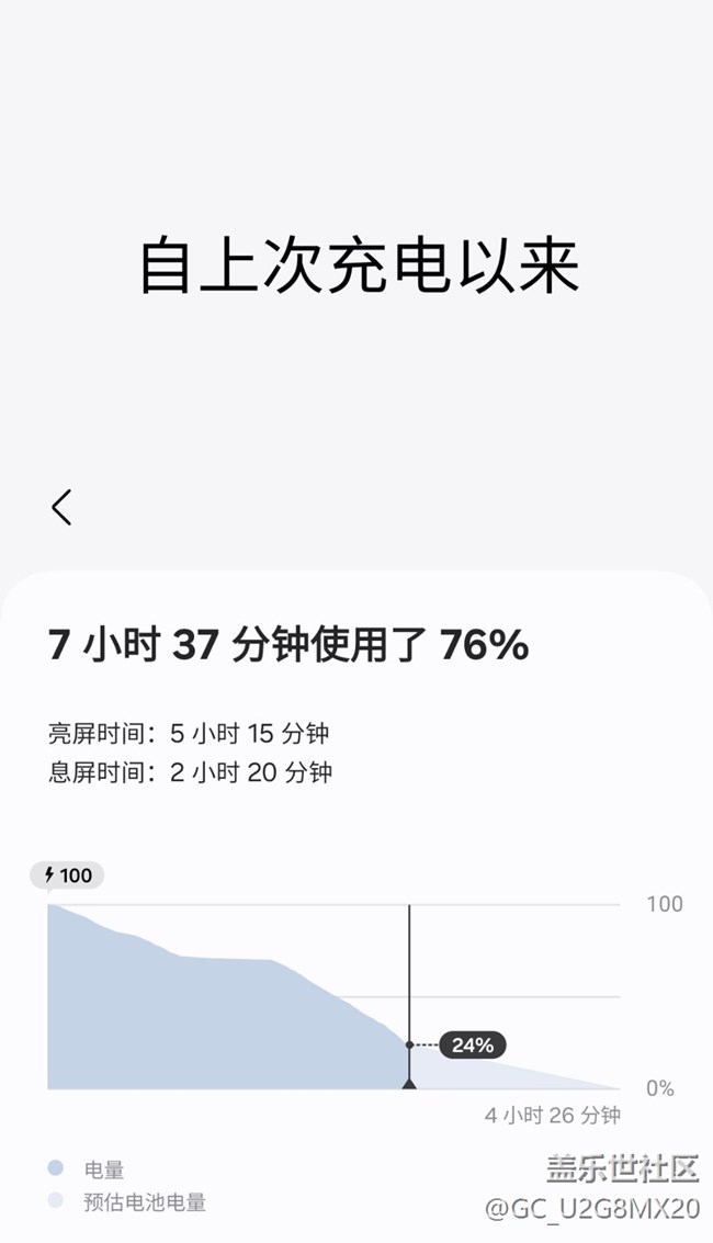 低亮度续航表现