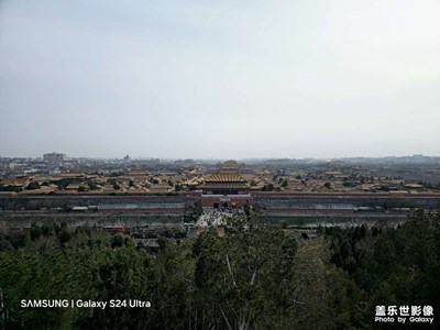 春日独自游景山公园